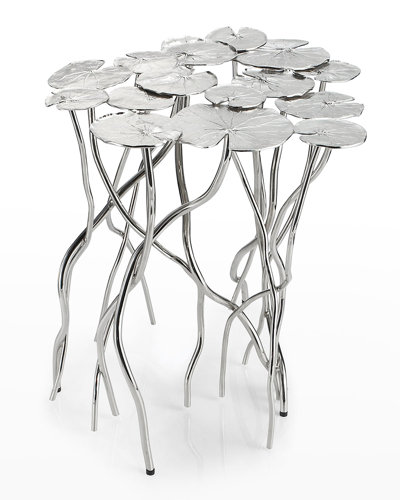 Michael Aram Lily Pad Accent Table In Multi