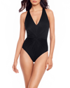 Magicsuit Twister Drew O-ring Solid One-piece Swimsuit In Malibu