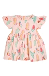 OLIVER & RAIN CACTUS FLORAL DRESS & BLOOMER SET