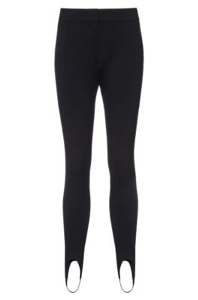 Hugo Slim-fit Trousers In Super-stretch Material In Black