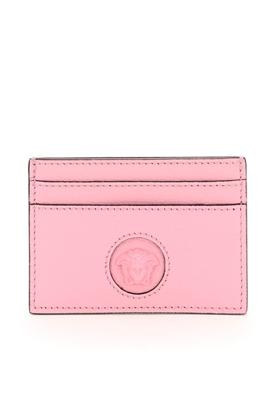 Versace La Medusa Cardholder In Pink