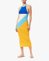 Solid & Striped The Kelly Colorblocked Dress In Multicolor