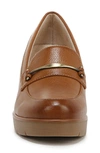 Natural Soul Achieve Wedge Loafer In Tan Synthetic