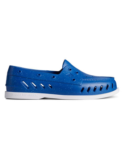 Sperry Men's Authentic Original Float Speckled Slip-on Boat Shoes Men's Shoes In Blue