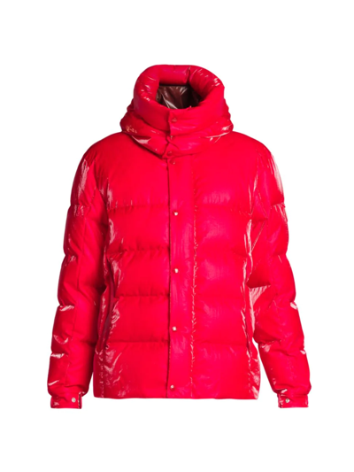 Moncler Verdon Nylon Jacket In Red