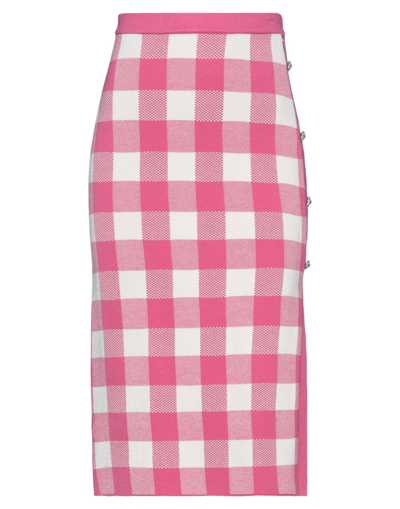 Vicolo Midi Skirts In Pink