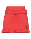 Prada Mini Skirts In Coral