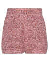 M Missoni Woman Shorts & Bermuda Shorts Light Pink Size 4 Polyester, Viscose, Wool, Acrylic