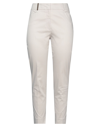 Accuà By Psr Woman Pants Light Grey Size 4 Cotton, Elastane