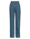 Boyish Woman Jeans Blue Size 28 Cotton, Recycled Cotton In Blue