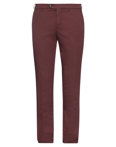 Brunello Cucinelli Pants In Maroon