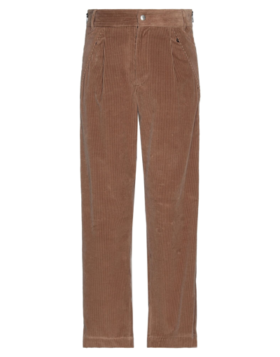 Moncler Genius 8 Moncler Palm Angels Straight-leg Cotton-corduroy Trousers In Brown
