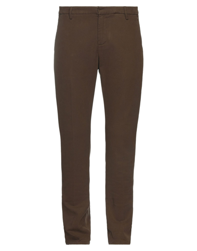 Dondup Pants In Brown