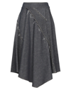 Eleventy Midi Skirts In Blue