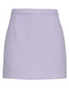 Vicolo Mini Skirts In Purple