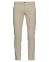 Four.ten Industry 4/10 Four. Ten Industry Man Pants Beige Size 34 Cotton, Linen, Elastane In Beige
