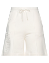 Msgm Shorts & Bermuda Shorts In Ivory
