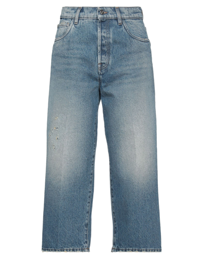 Don The Fuller Denim Cropped In Blue