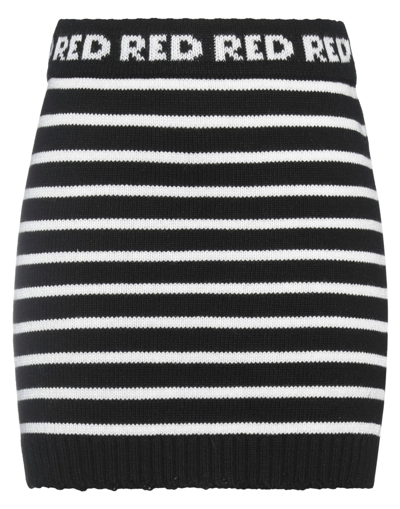 Red Valentino Mini Skirts In Black