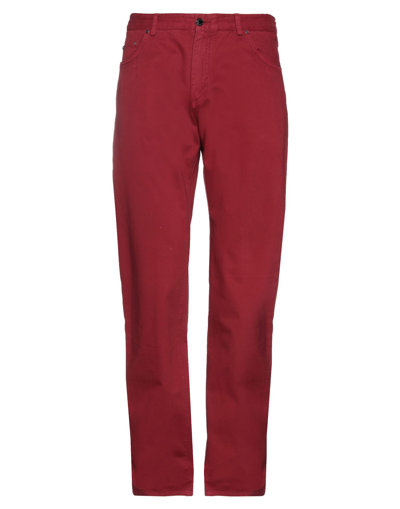 Paul & Shark Pants In Red