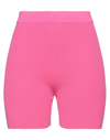 Jacquemus Woman Shorts & Bermuda Shorts Fuchsia Size 2 Viscose, Polyester, Polyamide In Pink