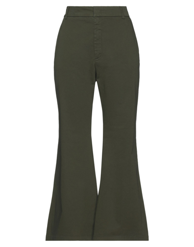 Department Five Pants In Military Green