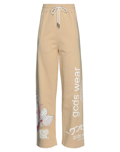 Gcds Pants In Beige