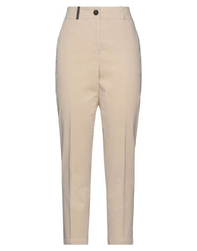 Peserico Pants In Beige