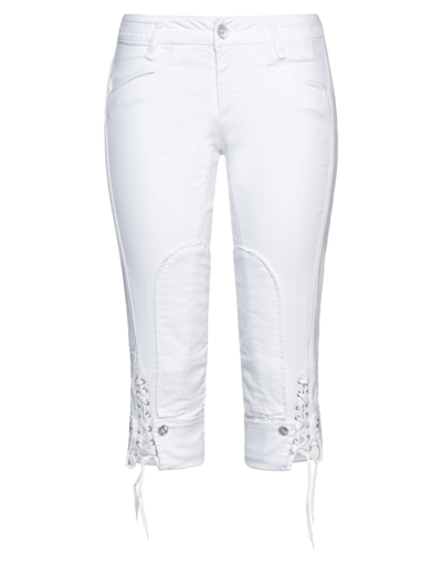 Jacob Cohёn Cropped Pants In White