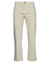 Department 5 Man Pants Beige Size 34 Cotton, Elastane