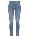 Shop Liu •jo Woman Jeans Blue Size 28w-30l Lyocell, Cotton, Elastomultiester, Elastane