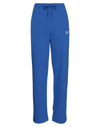 Ganni Pants In Bright Blue