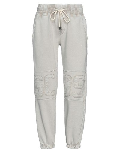 Gcds Cropped Pants In Grey