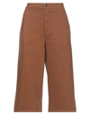 Kocca Cropped Pants In Brown