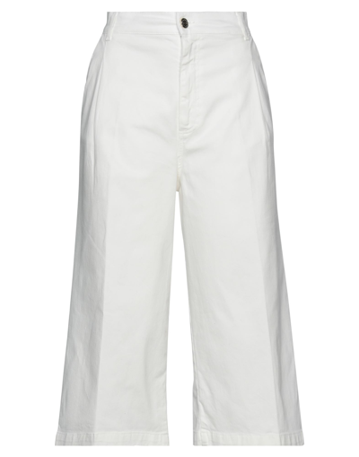 Kocca Cropped Pants In White