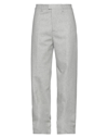 OFF-WHITE OFF-WHITE MAN PANTS LIGHT GREY SIZE 34 VIRGIN WOOL, POLYAMIDE