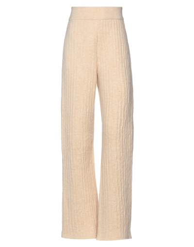 Nanushka Pants In Light Yellow