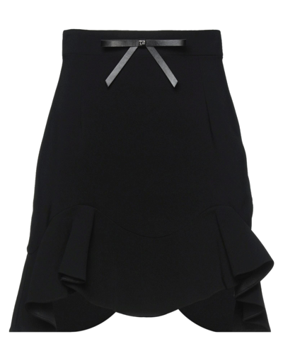 Dsquared2 Mini Skirts In Black