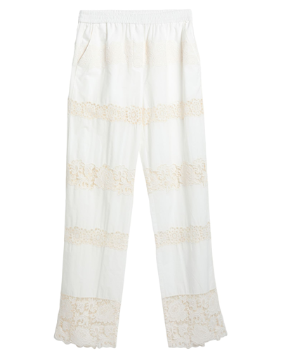 Dolce & Gabbana Pants In Ivory
