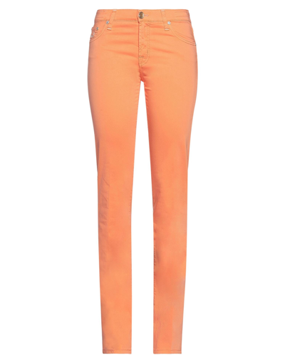 Jacob Cohёn Pants In Orange