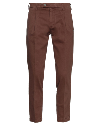 Gabardine Pants In Brown