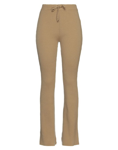 Alberta Ferretti Pants In Beige