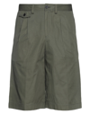 Burberry Shorts & Bermuda Shorts In Military Green