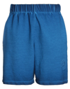 Opening Ceremony Man Shorts & Bermuda Shorts Bright Blue Size M Cotton In Bright Blue