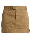 Dsquared2 Mini Skirts In Khaki