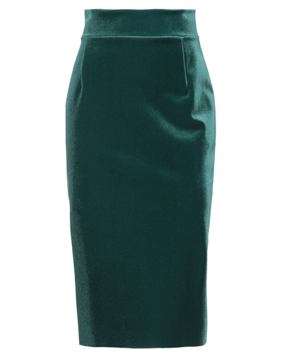 Chiara Boni La Petite Robe Midi Skirts In Green