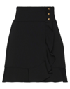 Pinko Mini Skirts In Black