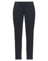 BERWICH BERWICH WOMAN PANTS MIDNIGHT BLUE SIZE 26 COTTON, ELASTANE