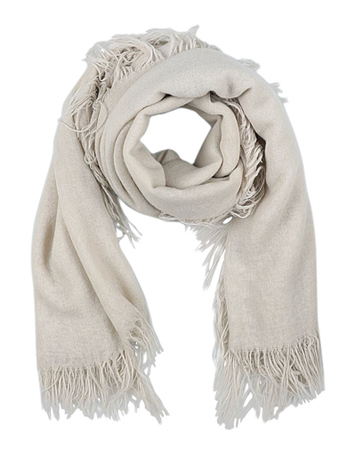 Alpha Studio Scarves In Beige