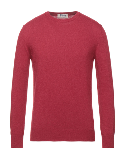 Tsd12 Sweaters In Red